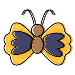 cute butterfly icon
