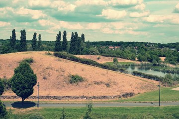 Halde im Erin Park mit Blickrichtung nach Habinghorst