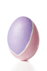 easter eggs isolated on white