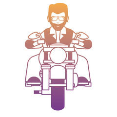 Motorcycle biker design