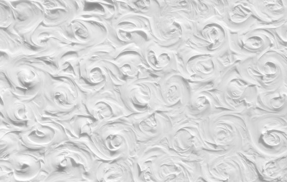 The texture of the white roses is painted with colors with a volumetric effect. Template for the wedding celebration.
