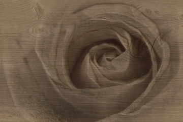 flor con efecto textura