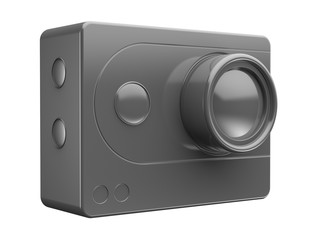 Obraz premium 3d illustration of action camera