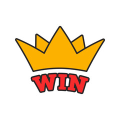 Fototapeta premium Win color icon