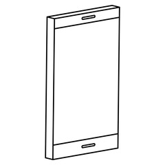 smartphone device isolated icon vector illustration design