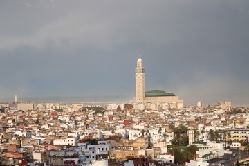 Mohamed VI mosque in Casablanca, Morocco