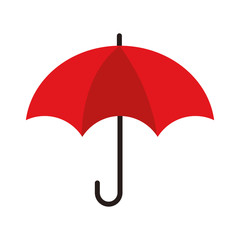 Umbrella weather symbol icon vector illustration graphic design