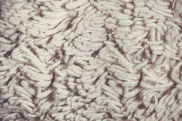 texture of a plush blanket
