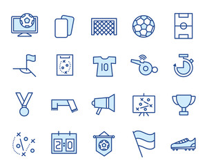 Soccer Vector Icon Set © rawku5