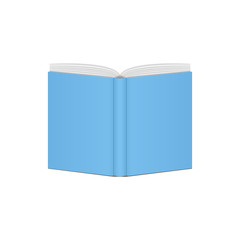 open book cover blank