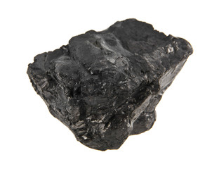 coal isolated on white background