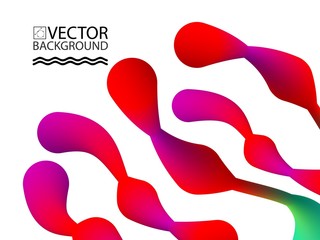 Abstract digital hologram style geometric trendy background. With place for your message. Business or tech presentation, cover template