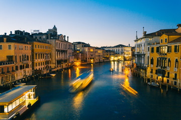 Romantic canals of Venice - Italy.