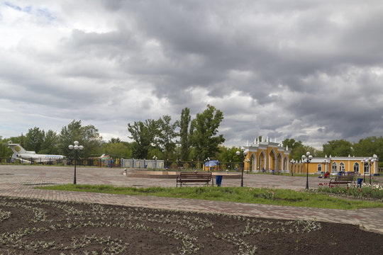 City Park in Ust-Kamenogorsk (Oskemen)