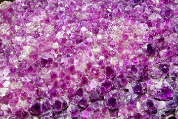 Light Purple Amethyst Cluster Background