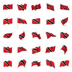 trinidad and tobago flag, vector illustration