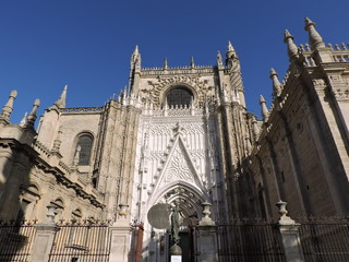 Puerta de San Cristóbal o Puerta del Príncipe, Catedral de Sevilla, España