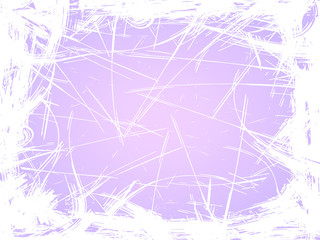 Fototapeta premium Abstract background of watercolor brush strokes, purple and white Winter background frame. Image for design, for business cards, posters, notebooks, booklets, albums, prints.Vector eps10 illustration.