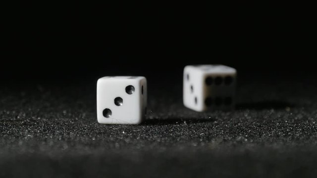 2947 Rolling Dice in Slow Motion