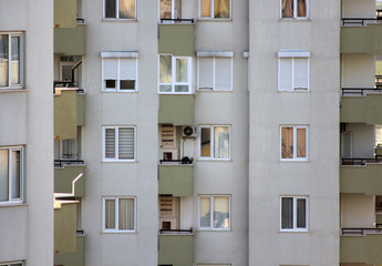 Typical apartment building