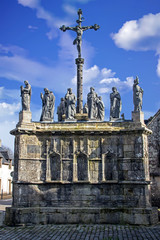 Confort Meilars. Le calvaire. Finistère. Bretagne