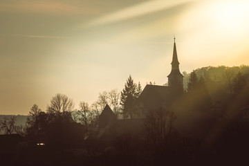 Obraz premium Romania village