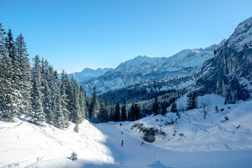 Skipiste Bernadein-Abfahrt