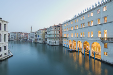 Fototapeta na wymiar Canal Grande all'Alba - Venezia