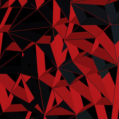 3D Futuristic Geometric Background 