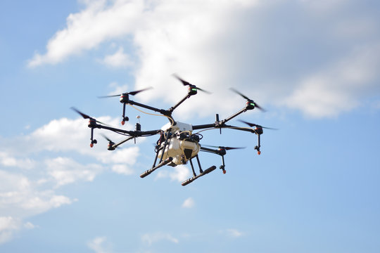 Flying agriculture drone