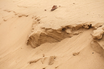 sand dunes orange background