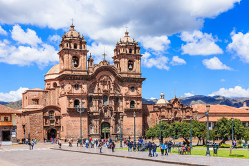Fototapeta na wymiar Cusco, Peru. Plaza de Armas.
