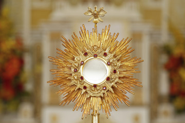 Ostensorial adoration in the catholic church