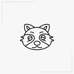 cat line icon
