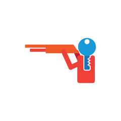 Key Hunt Logo Icon Design