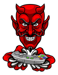 Devil Esports Sports Gamer Mascot