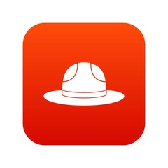 Canadian hat icon digital red