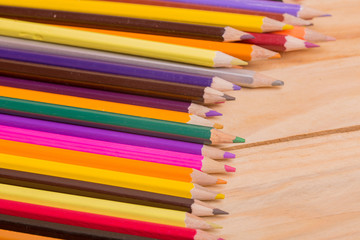 Obraz premium colorful pencils