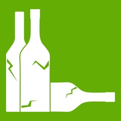 Bottles icon green