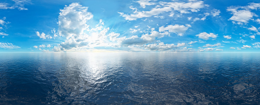 Fototapeta offener Ozean 360° panorama