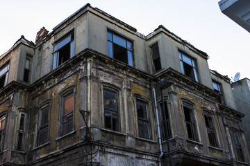 Fototapeta na wymiar Decayed Building