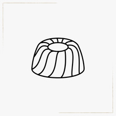 pie line icon
