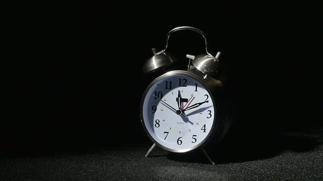 3173 Ringing Alarm Clock Being Hit by a Baseball in Slow Motion