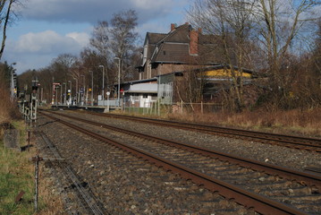 Fototapeta na wymiar Bahnhof