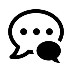 Chat icon. Vector Illustration