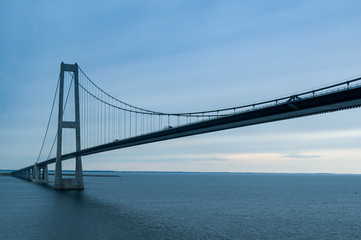 "Großer-Belt-Brücke" zwischen den dänischen Inseln Fünen und Seeland
