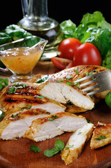 Grilled chicken breast