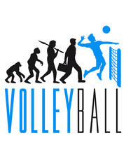 text frau weiblich girl mädchen sprung aufschlag silhouette schatten umriss cool Volleyball rund kreis ball spielen verein spaß sport logo design