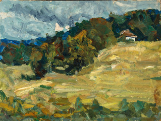 Oil painting, handmade