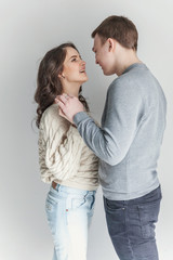 Young couple in love